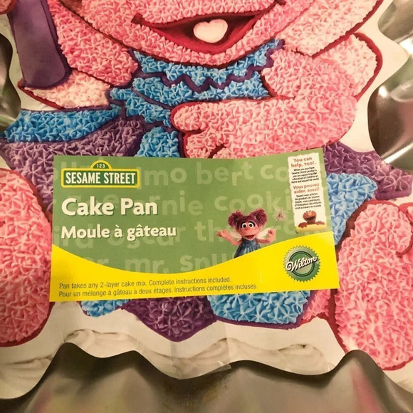 Wilton Sesame Street Abby Cadabby 2105 4444 Cake Pan Fairy Monster Mold - Picture 4 of 13